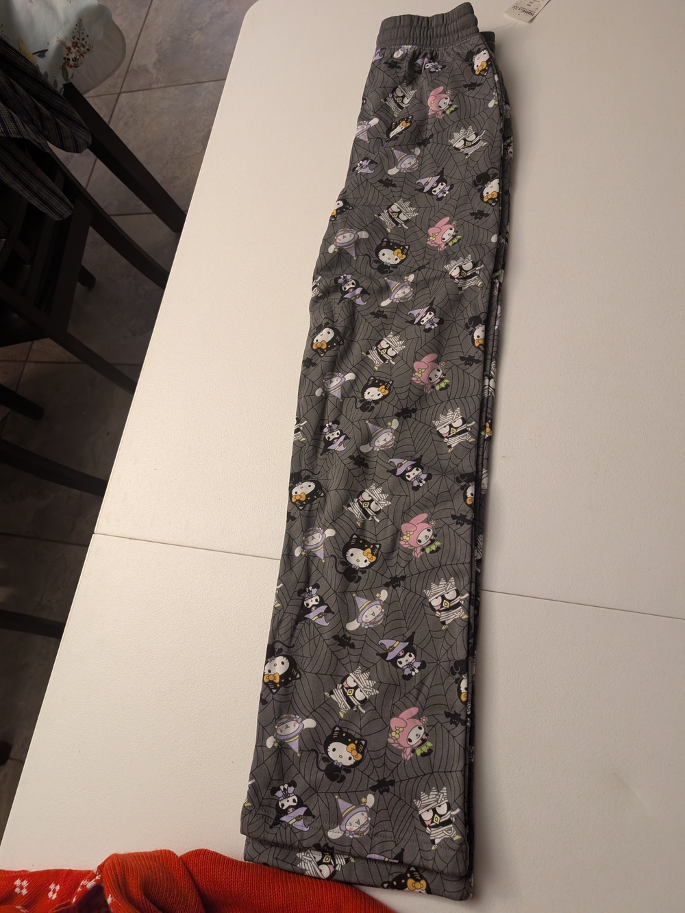 Gray Patterned Women's Jobbing Pants Hello Kitty